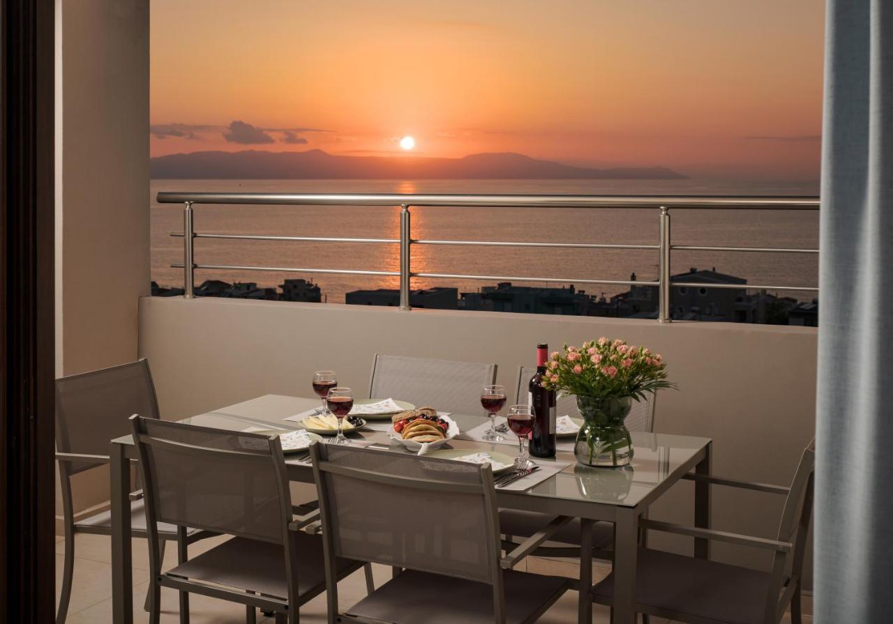 Overview Chania With Sea View And Amazing Sunset ภายนอก รูปภาพ